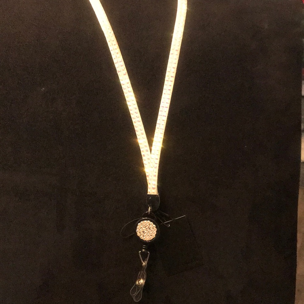 Capellini lanyard with I.D. Card holder